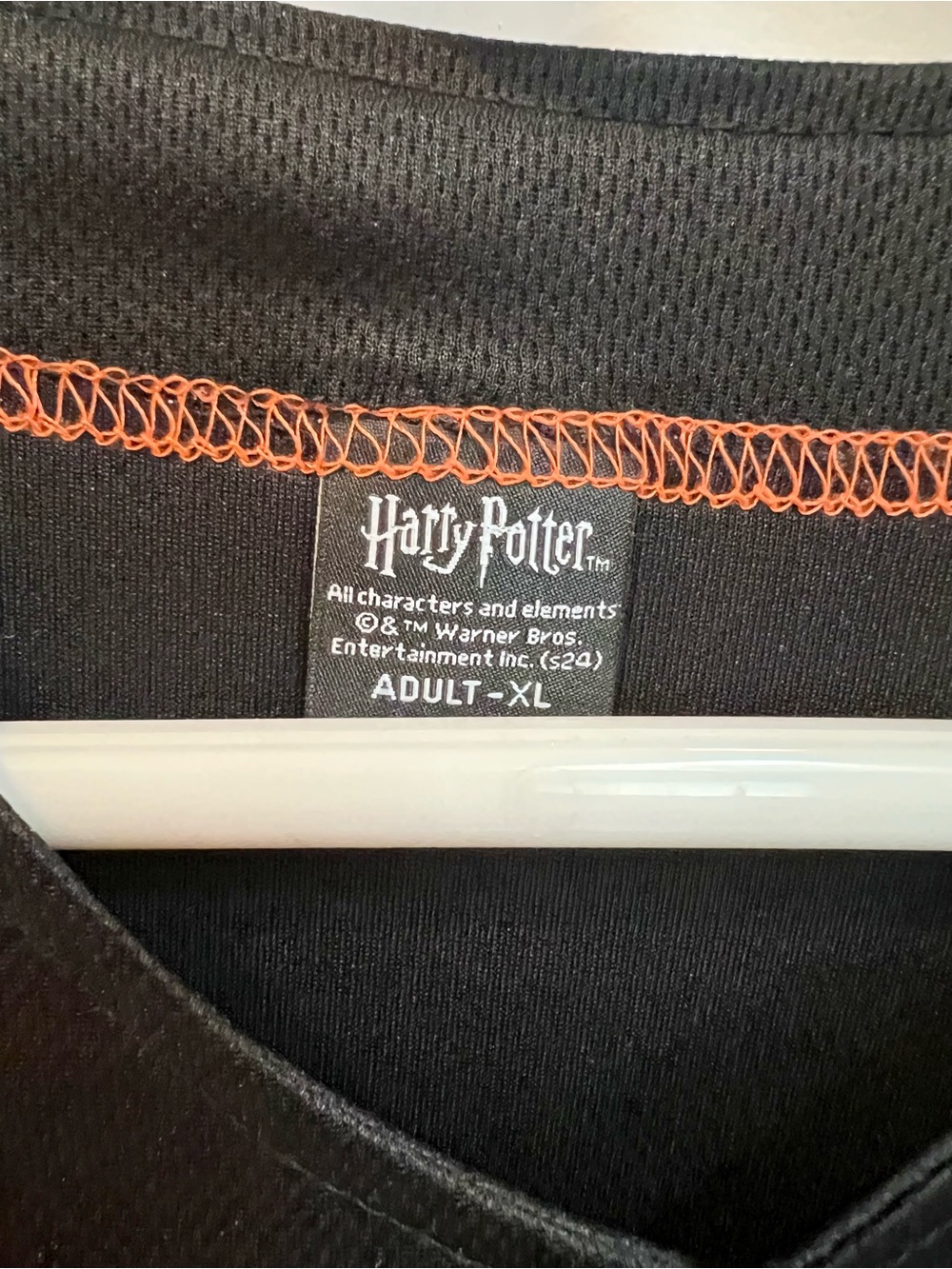 San Francisco Giants 2024 Harry Potter Hogwarts Jersey Adult XL Black Orange - Picture 2 of 4